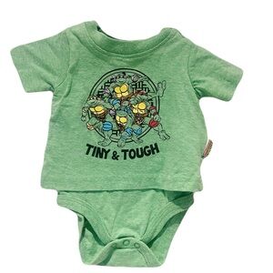 Nickelodeon Y2K 2016 TMNT onesie